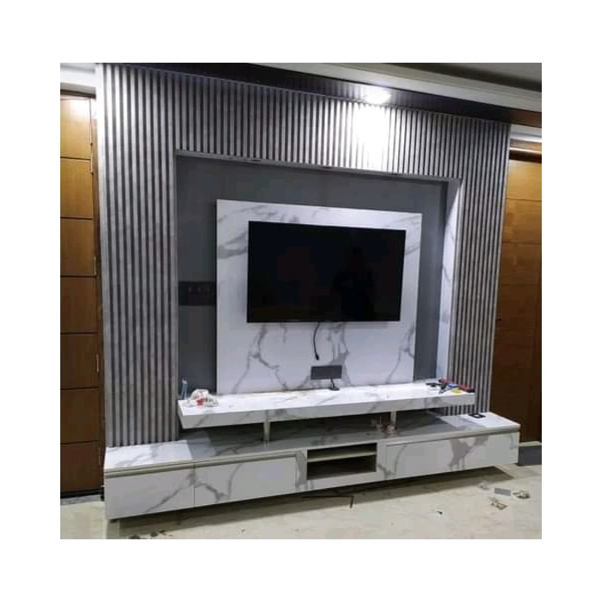Floating TV stand